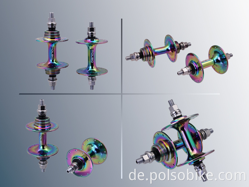 fixed gear hub oil slick